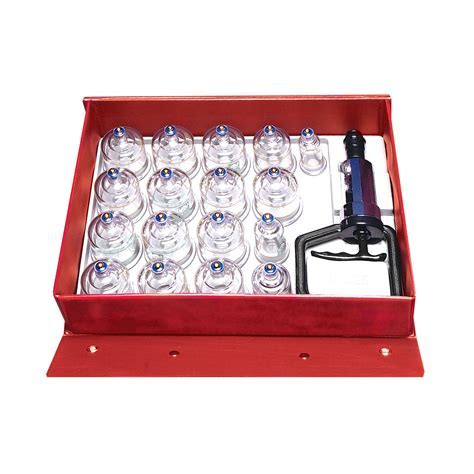 Plastic Cupping Set 17 cups CP-03 – Helio usa